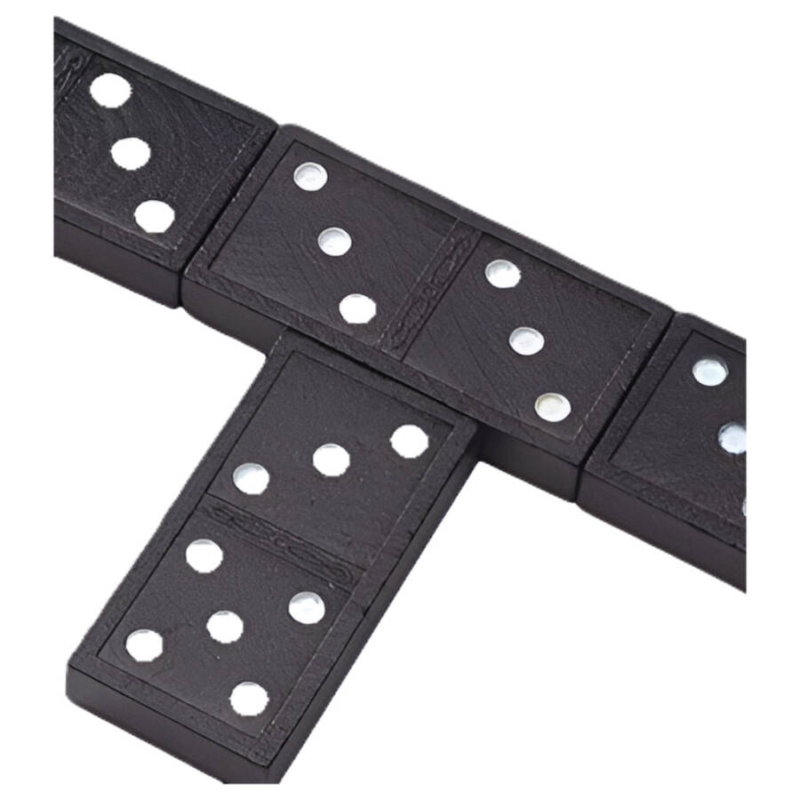 Pressman Dominoes: Double Six Wooden Dominoes - 2