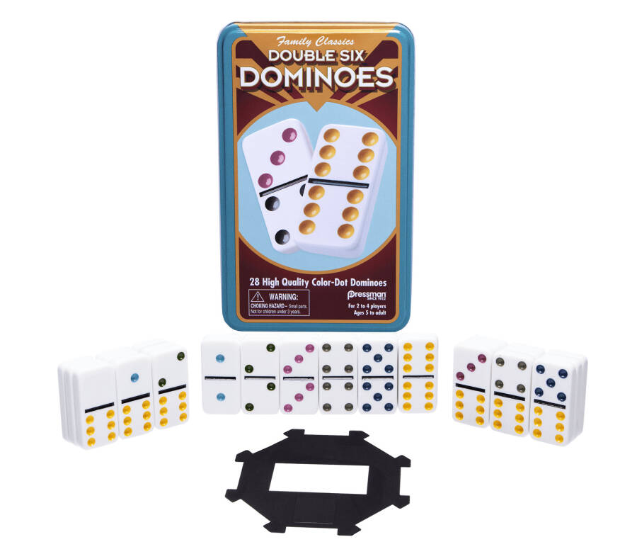 Pressman Toys - Double Six Dominoes - 2