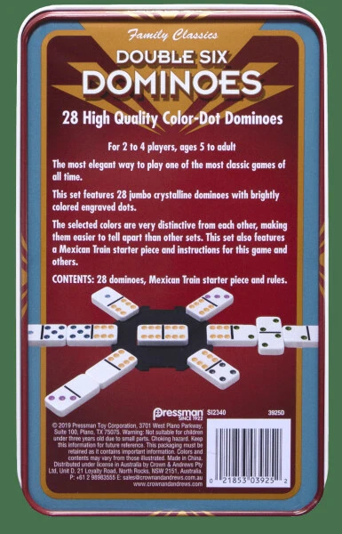 Pressman Toys - Double Six Dominoes - 5