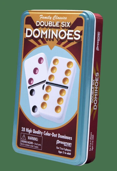 Pressman Toys - Double Six Dominoes - 6