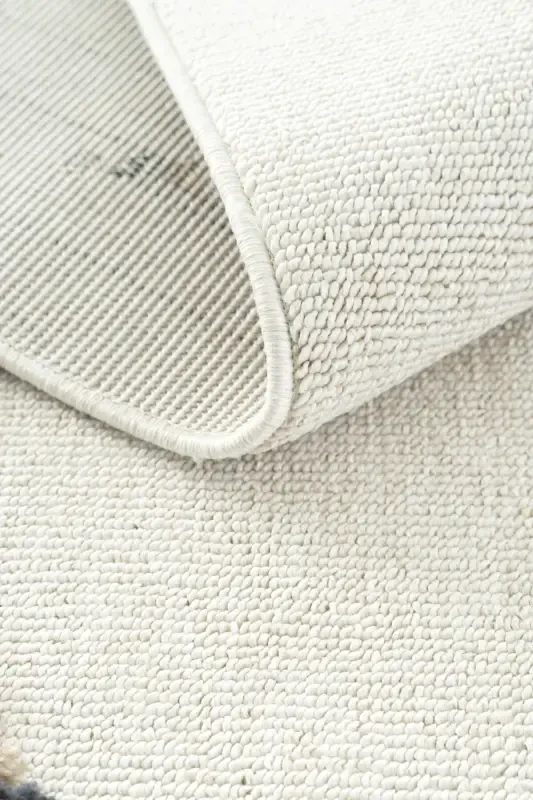 Pretty White Washable Embossed Fluffy Bubble Rug Non-Slip Faux Fur Rug Rabbit Fur Plush Carpet-Cream Beige - 7