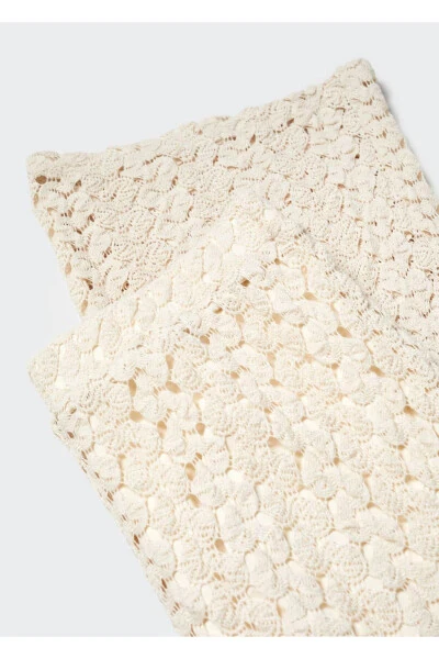 Прямые брюки со складками - 6