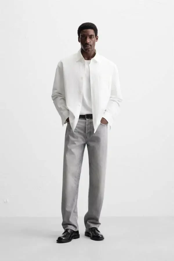 ПРЯМЫЕ ДЖИНСЫ - 10