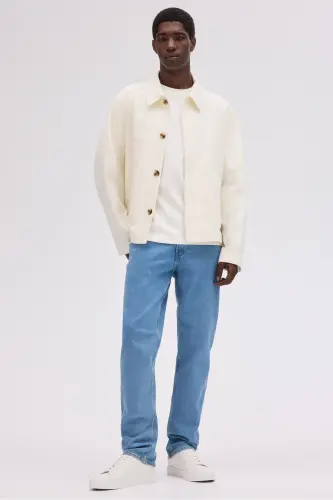 Прямые Классические Джинсы - Синий деним - H&M (1)
