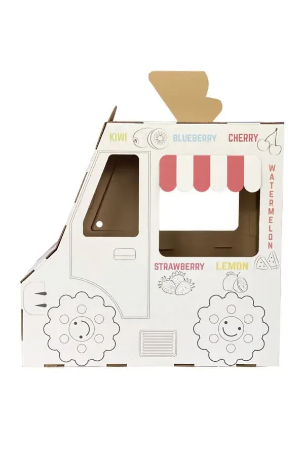 Prigo Ice Cream Truck Play & Coloring House - 3