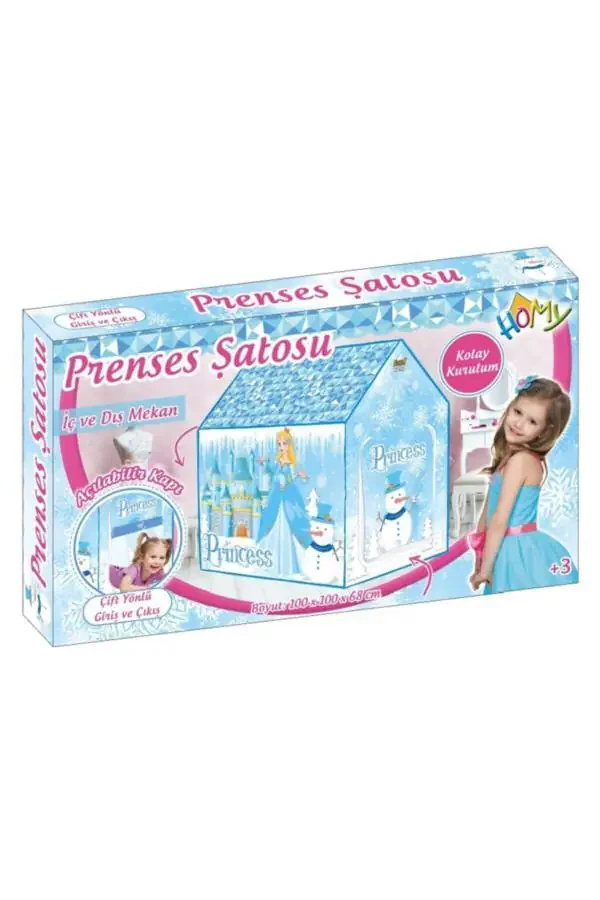 Princess Castle Play Tent 100x100x68cm - 4