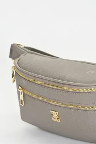 Print Grey Women's Belt Bag 05PO22Y1542-Print GREY - 4