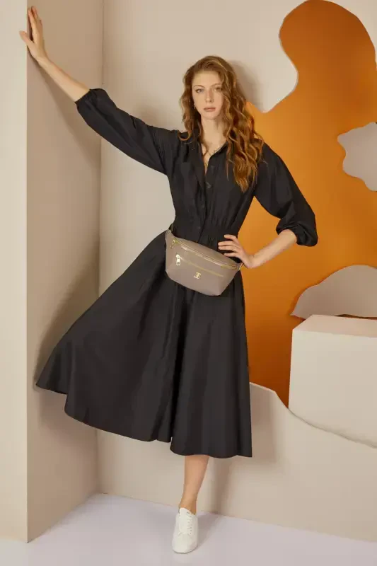 Print Gri Kadın Bel Çantası 05PO22Y1542-Print GRİ - PIERRE CARDIN