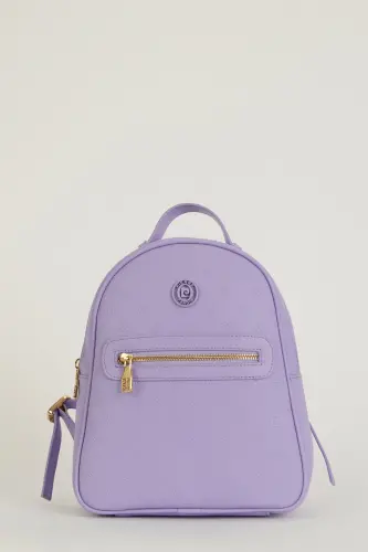 Print Lavanta Kadın Sırt Çantası 05PO22Y1541-Print Lavanta 