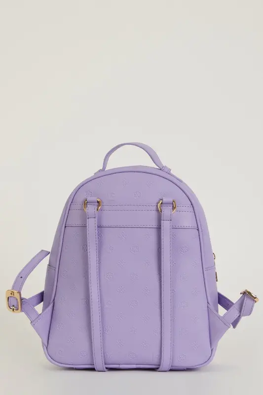 Print Lavanta Kadın Sırt Çantası 05PO22Y1541-Print Lavanta - 4