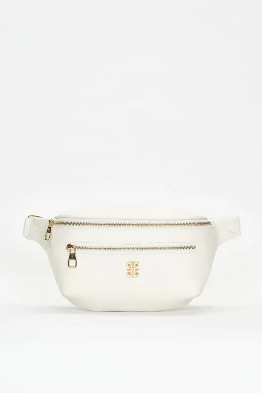 Print White Women's Belt Bag 05PO22Y1542-Print White - 2