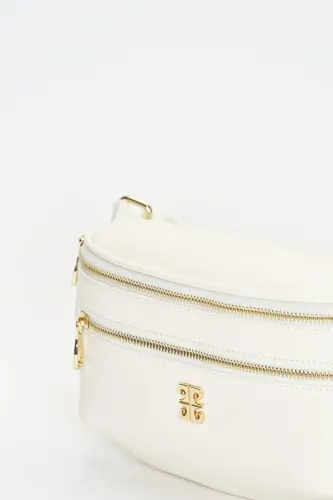 Print White Women's Belt Bag 05PO22Y1542-Print White - 4