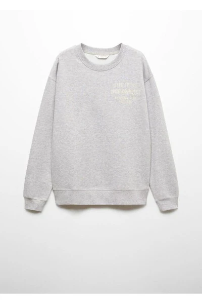 Printed And Patterned Sweatshirt - 3