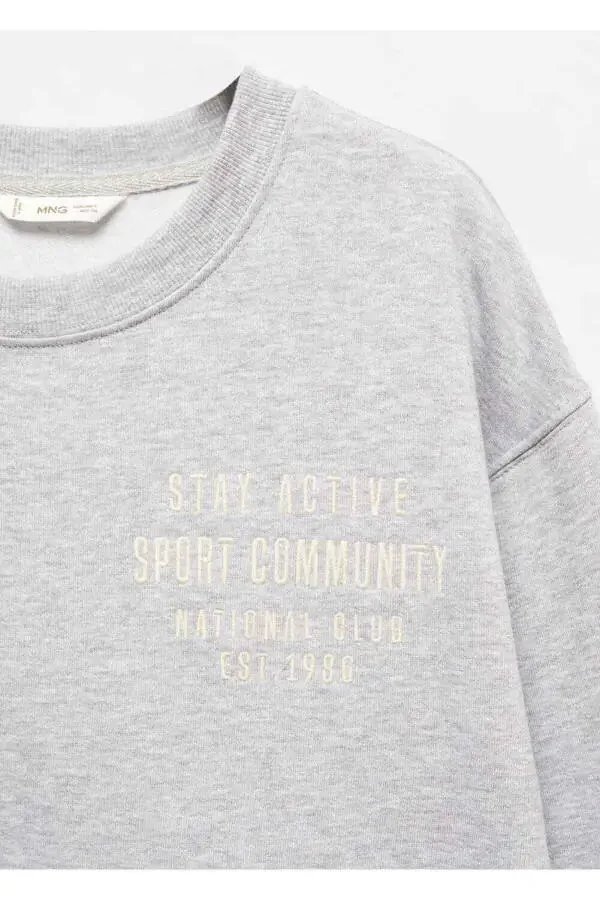 Printed And Patterned Sweatshirt - 7