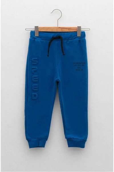 Printed Baby Boy Jogger Pants with Elastic Waistband - LC WAIKIKI BABY