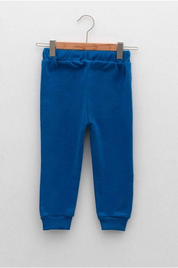Printed Baby Boy Jogger Pants with Elastic Waistband - 2