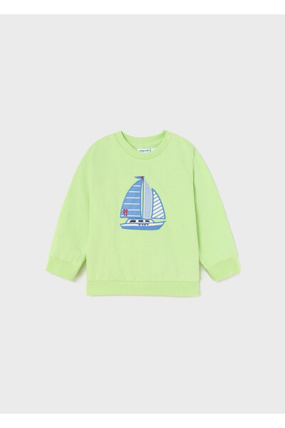 Printed Baby Boy Sweater - 7