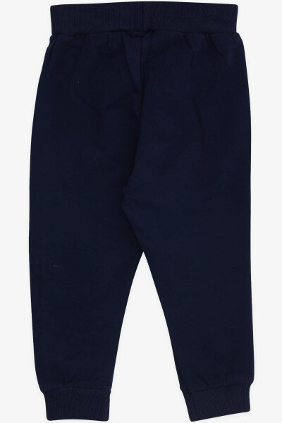 Printed Baby Girl Sweatpants 9 Months-3 Years, Navy - BREEZE (1)