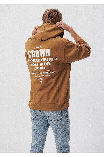 Printed Beige Sweatshirt (0S10047-71572) - MAVI (1)