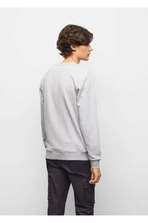 Printed Cotton Sweatshirt - 3