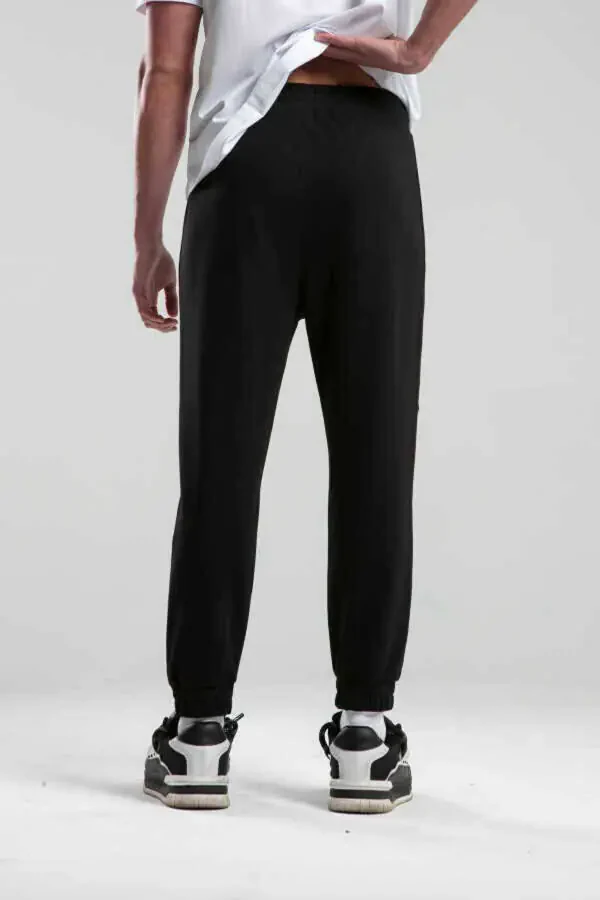 Printed Men's Jogger Black - 7