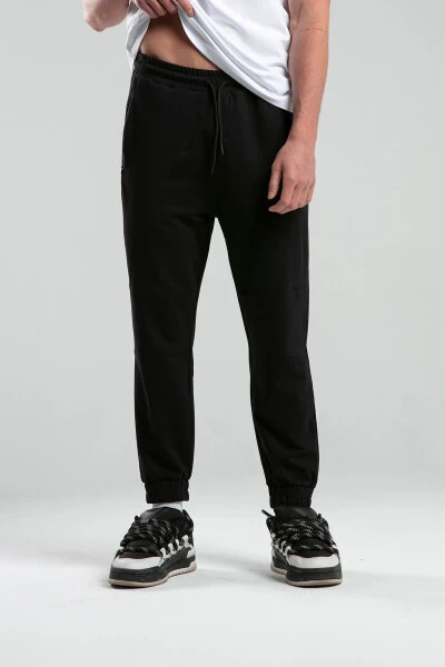 Printed Men's Jogger Black - 3