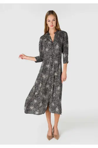 Printed midi dress - 3