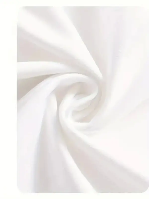 Printed Oversize Crew Neck T-shirt - White - 3