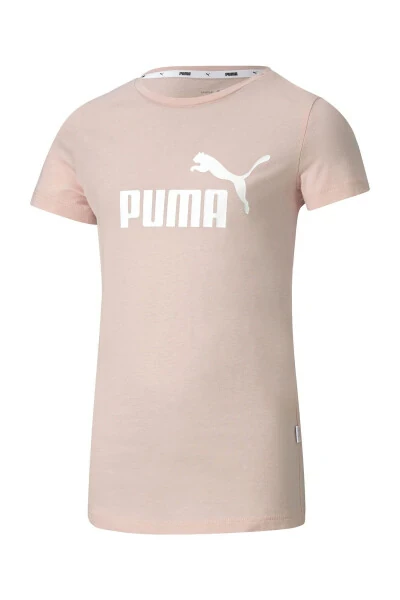 Printed Pink Girls T-Shirt - PUMA