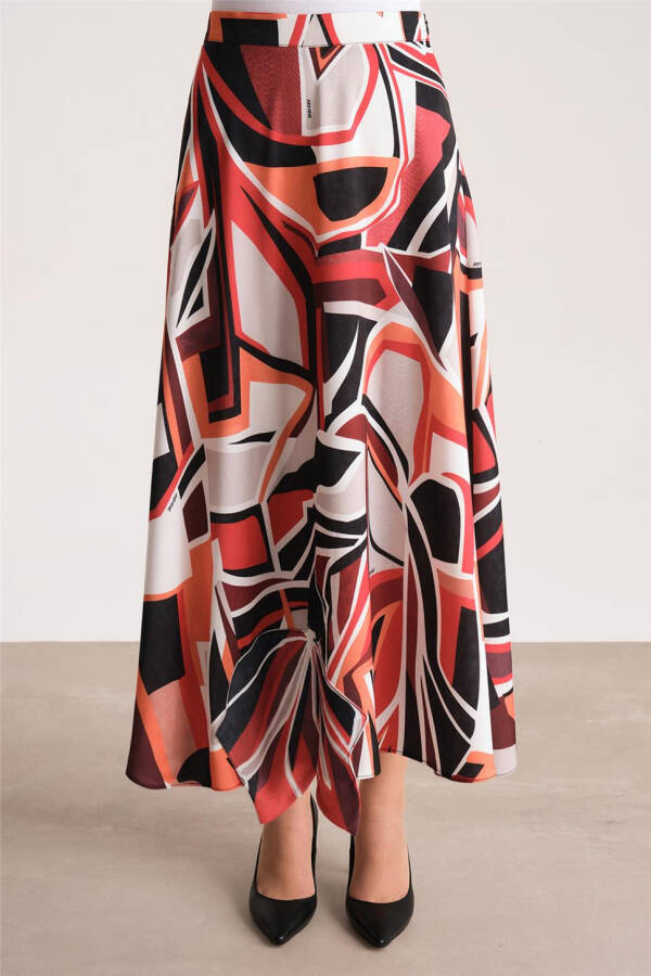 Printed skirt, black, 24Y1605 - 11