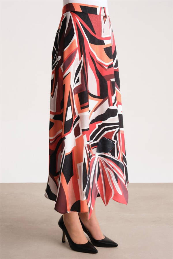 Printed skirt, black, 24Y1605 - 5