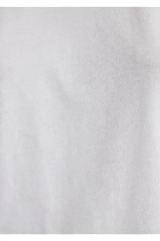 Printed White T-Shirt Regular Fit / Normal Cut 16 - 8