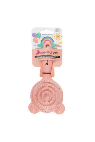 Pro 3D Children's Hair Brush Orange -39 - NASCITA (1)
