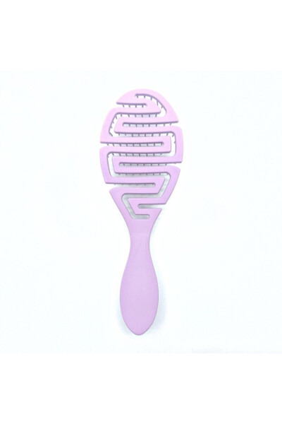 Pro 3D Hair Brush - Purple - KEOPS