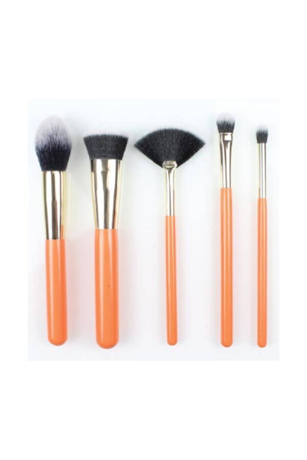 Pro 5 Piece Makeup Brush Set - 1