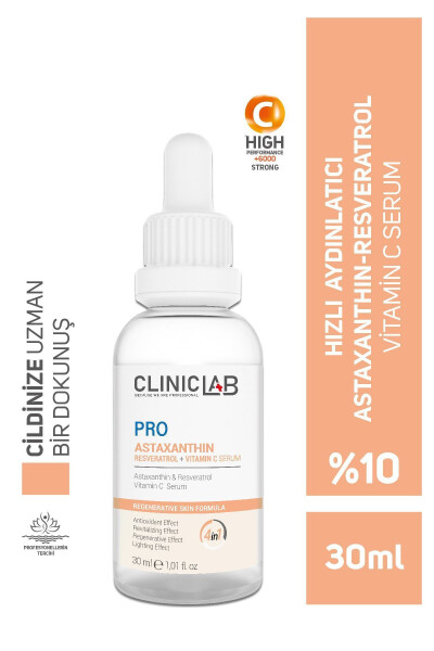 Pro Astaxanthin & Resveratrol Vitamin C Serum 30ml - 1