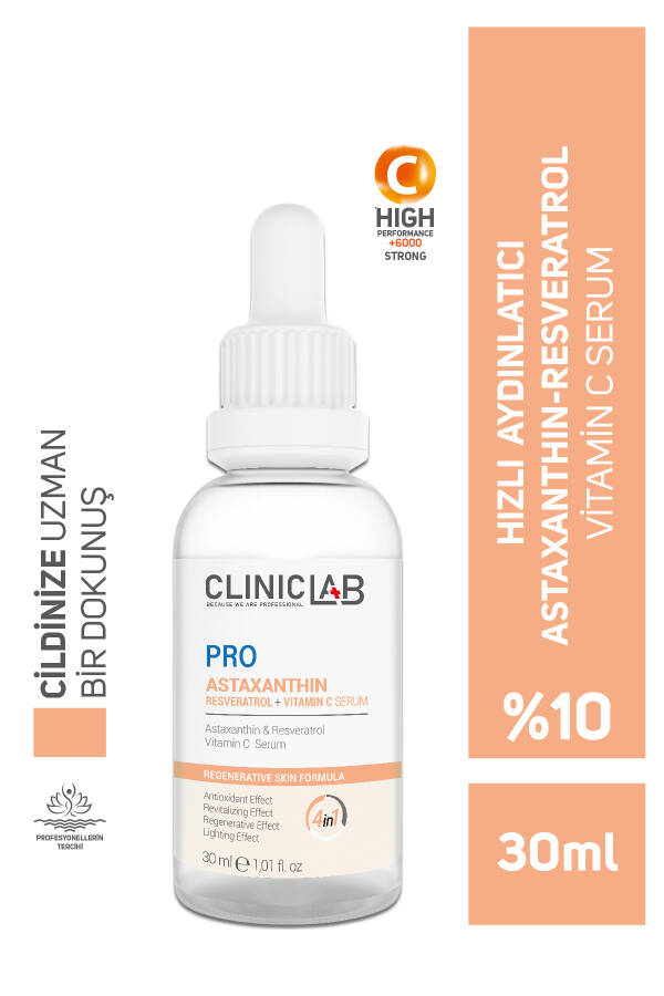 Pro Astaxanthin & Resveratrol Vitamin C Serum 30ml - 7