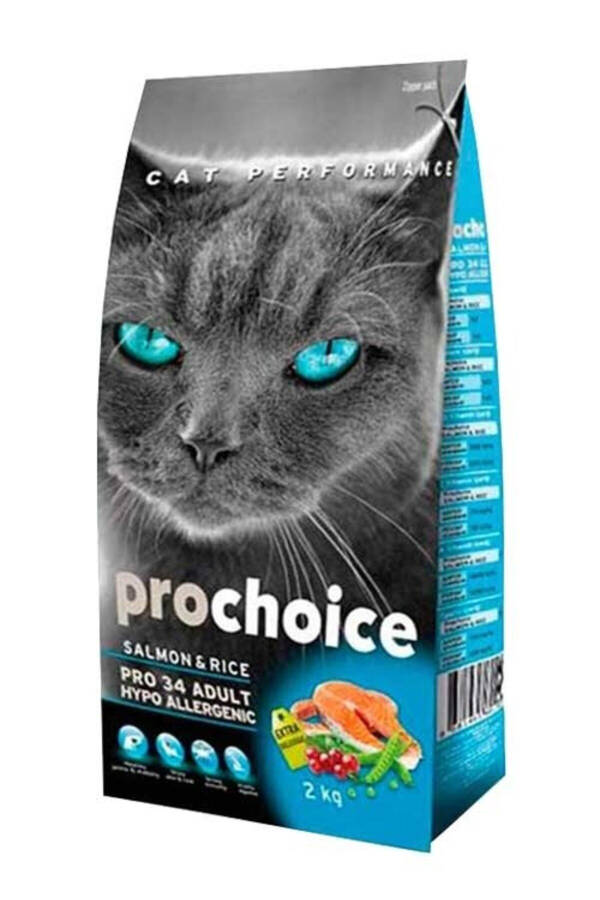 Pro Choice Pro 34 Adult Cat Dry Food with Fish 2 Kg - 7