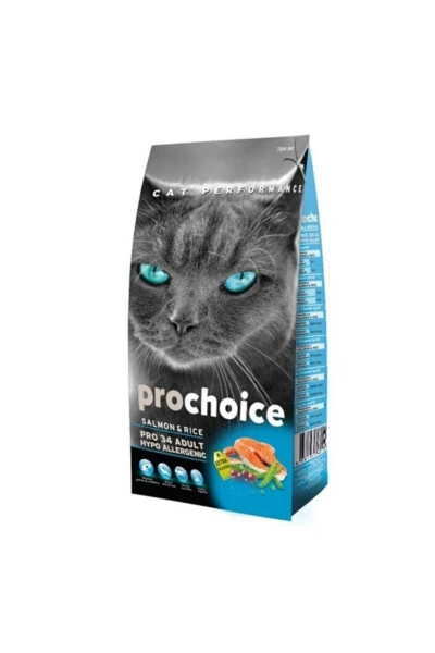 Pro Choice Pro 34 Balık Etli Yetişkin Kedi Kuru Maması 2 Kg - PRO CHOICE
