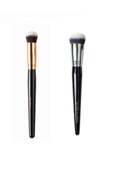 Pro Duo Fibre Oval Puder Cho'tkasi 136 + Pro Duo Fibre Oval Puder Cho'tkasi 259 - NASCITA