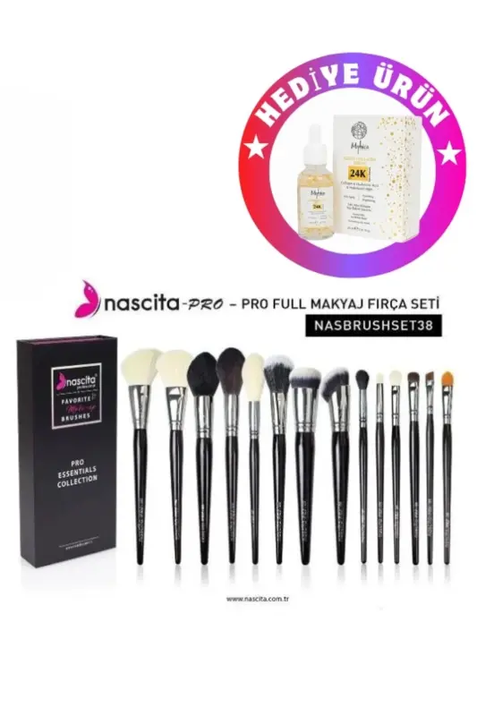 Pro Essentials Collection Brush Set 38 - NASCITA