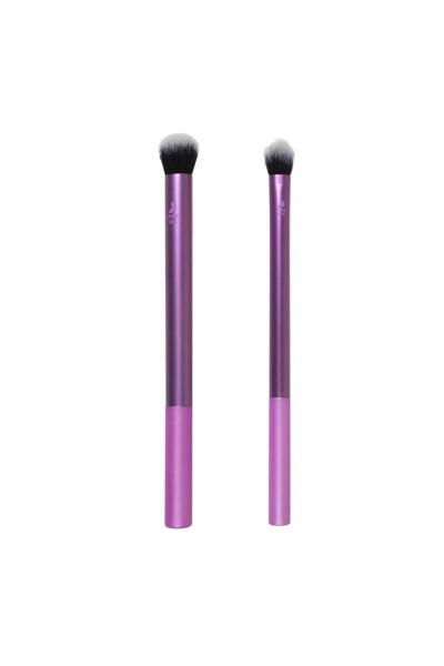 Pro Face Makeup Brush Set 3-Piece - 68 + 2-Piece Eye Brush Set - 72 - 7