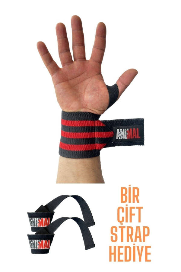 Pro Fıtness Ağırlık Bilekliği Bilek Koruyucu Wrıst Wraps - 1