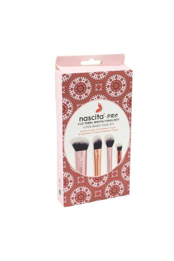 Pro Foundation Makeup Brush Set 4pcs - 69 - 2