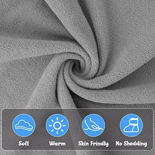 Pro Goleem Fleece Baby Booties, Issiq Qulay Chaqaloq Poyabzallari, Paypoq Oyoq Kiyimlari, Kiyish Oson, Unisex Chaqaloq Sovg'alari, O'g'il va Qizlar uchun Yumshoq Sirpanmaydigan Sozlanishi Yangi Tug'ilgan Poyabzallar - 5