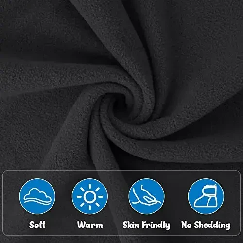 Pro Goleem Fleece Baby Booties, Issiq va Yumshoq Chaqaloq Poyabzallari, Paypoqli Oyoq Kiyimlar, Kiyish Oson, Unisex Chaqaloq Sovg'alari, O'g'il va Qizlar uchun Yumshoq Sirpanmaydigan Yangi Tug'ilgan Poyabzallar - 4