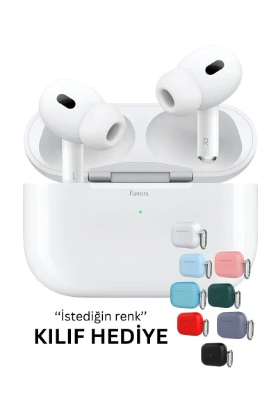 Pro Ios Android Uyumlu Yeni Nesil Wireless Charge Bluetooth Kulaklık Kılıf Hediyeli - FAVORS
