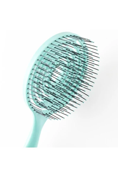 Pro Lollipop Detangling Brush - 11 Turquoise - NASCITA (1)