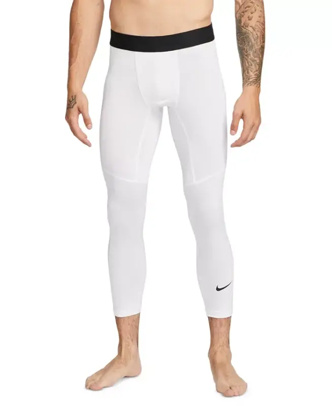 Pro Men's Dri-FIT 3/4-Length Fitness Tights - 1