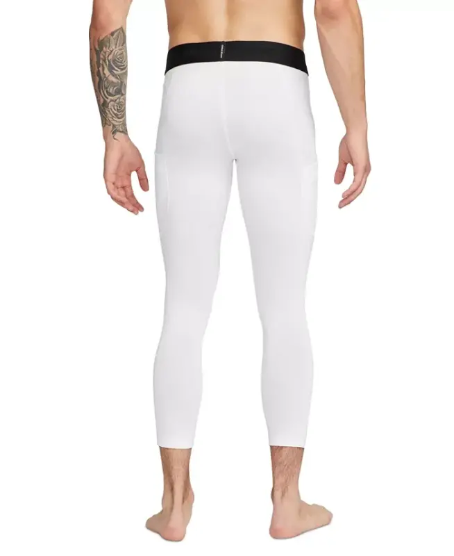 Pro Men's Dri-FIT 3/4-Length Fitness Tights - 2